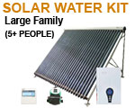 Large Solar Water Healer Kit